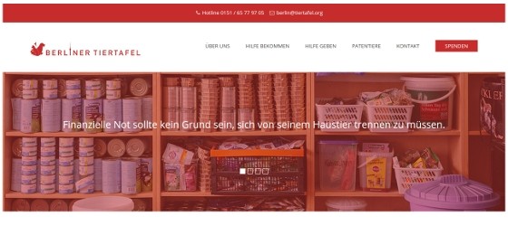 Berliner Tiertafel feiert